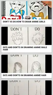 Learn to draw anime screenshot 6