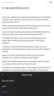 Webnovel screenshot 1