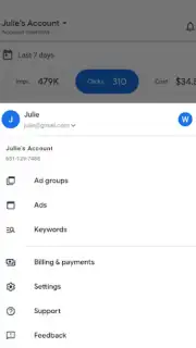 Google Ads screenshot 1
