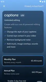 Captions Lite screenshot 5