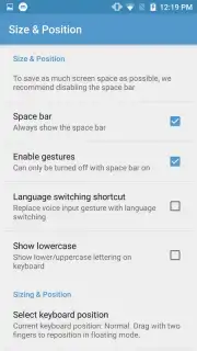 Minuum Keyboard screenshot 5