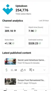 YouTube Studio screenshot 1