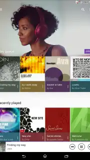 Sony Mobile Music screenshot 1