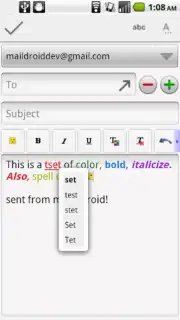 MailDroid screenshot 2