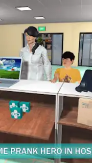 Scary Doctor 3D Pranks Fun screenshot 5