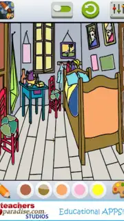 Vincent van Gogh Coloring Book screenshot 16
