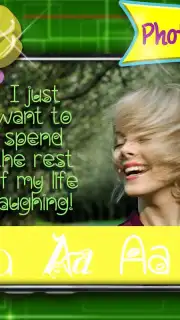 Cute Text Photo Maker and Editor screenshot 2