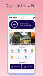FileCryptX screenshot 1