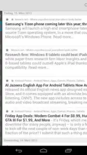 gReader screenshot 4