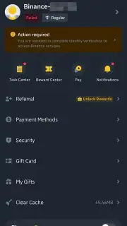 Binance screenshot 8