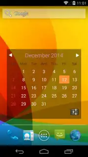 Month Calendar Widget screenshot 5