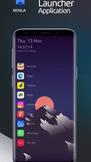 Minla : Minimalist launcher screenshot 1