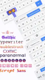 Fonts Aa - Keyboard Fonts Art screenshot 8