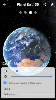 Earth Planet 3D live wallpaper screenshot 9