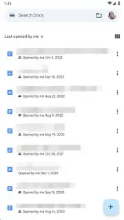 Google Docs screenshot 10
