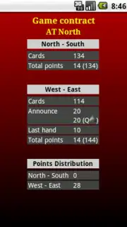 Belote screenshot 1