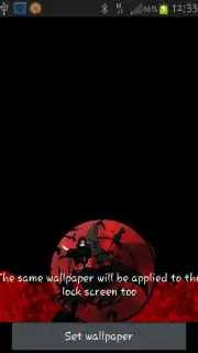 Itachi Live Wallpaper screenshot 7