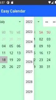 Easy Calendar screenshot 2