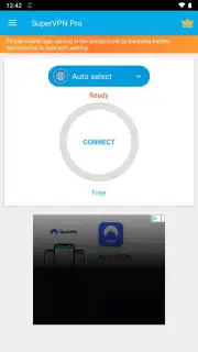 SuperVPN Pro screenshot 1