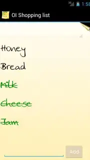 OI Shopping list screenshot 9