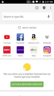 Free Adblocker Browser screenshot 2