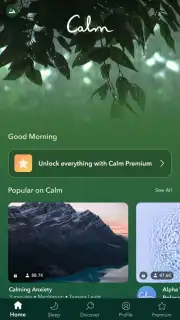 Calm - Sleep, Meditate, Relax screenshot 1