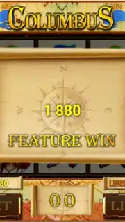 Columbus Deluxe slot screenshot 1