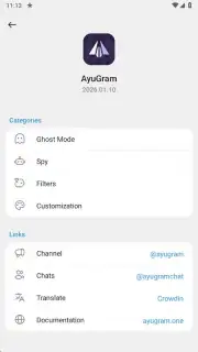 AyuGram screenshot 2