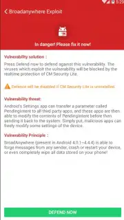 CM Security Lite screenshot 3