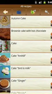 Cake recipes screenshot 3