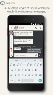 Silent Phone screenshot 1