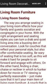 Living Room Decorating Ideas screenshot 1