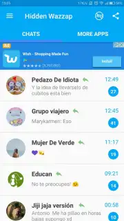 Hidden Chat screenshot 1