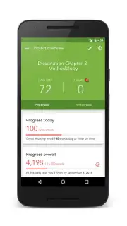 Writeometer screenshot 5