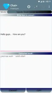 Upside Down Chat+ screenshot 12