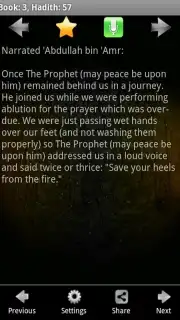 Sahih Al Bukhari screenshot 5