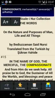 Risale-i Nur Multi Language screenshot 3