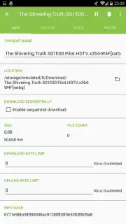 Torrenter - Android Torrent Downloader screenshot 4