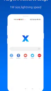 XBrowser screenshot 1