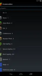 PocketInvEditor screenshot 2