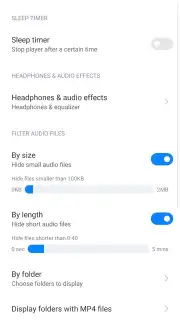 Mi Music screenshot 2