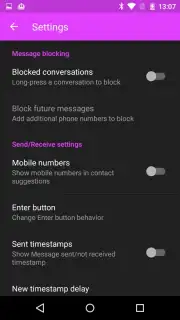 Texta Messenger screenshot 1