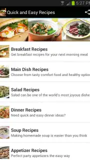 Quick and Easy Recipes screenshot 4