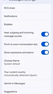 Google Messages screenshot 16