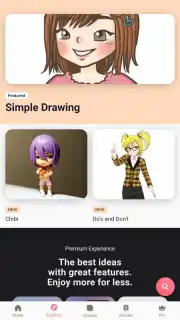 Learn to draw anime screenshot 5