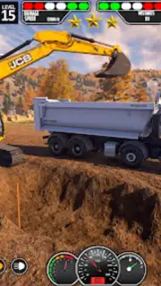 JCB Game Snow Excavator Games screenshot 7
