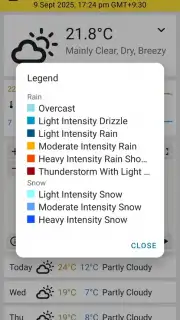 VelocityWeather screenshot 1