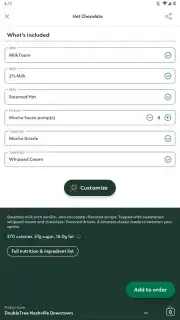 Starbucks screenshot 13