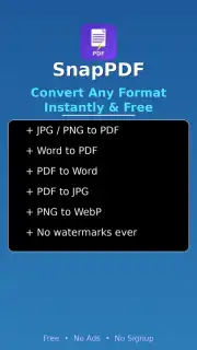 SnapPDF — PDF Tools screenshot 2