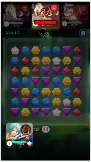 Puzzle Fantasy Battles screenshot 5